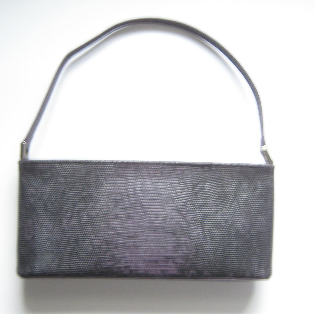 Ann Taylor Snakeskin Leather Purse